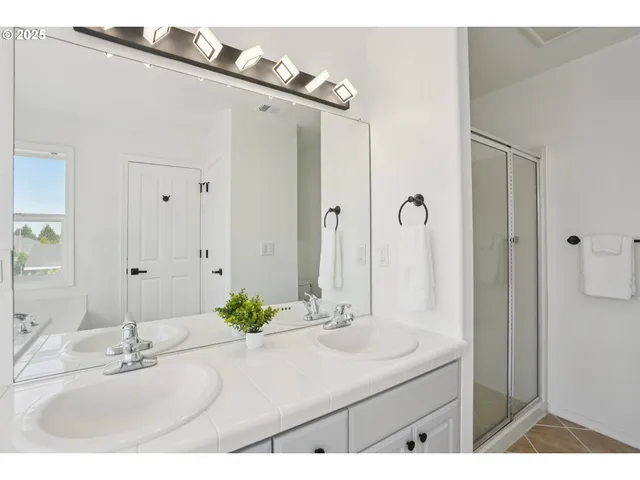 a backyard of a house with seating space