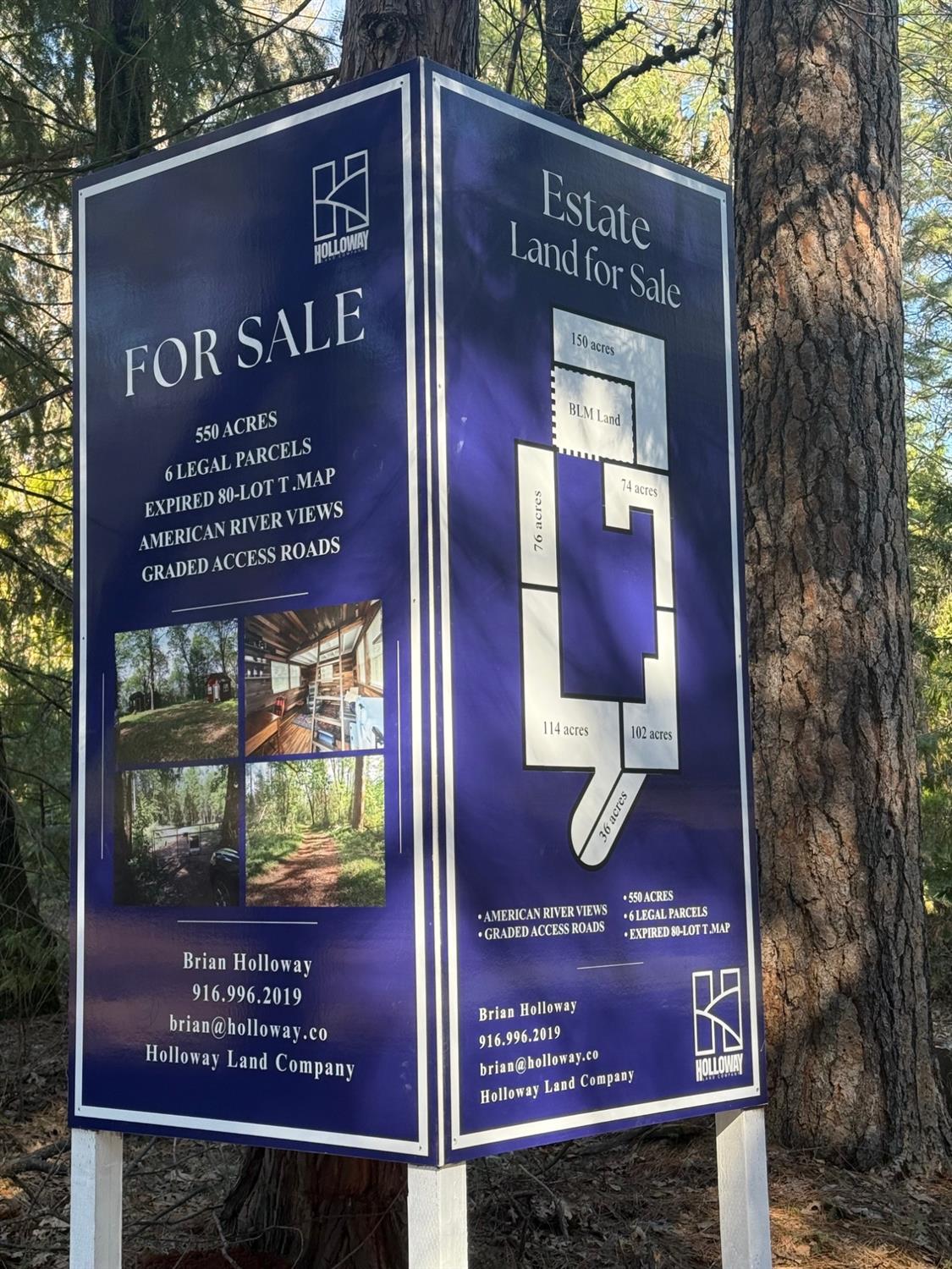 0 Spring Garden Road Foresthill, CA 95631 - Photo 8 of 14 a sign broad on wooden wall