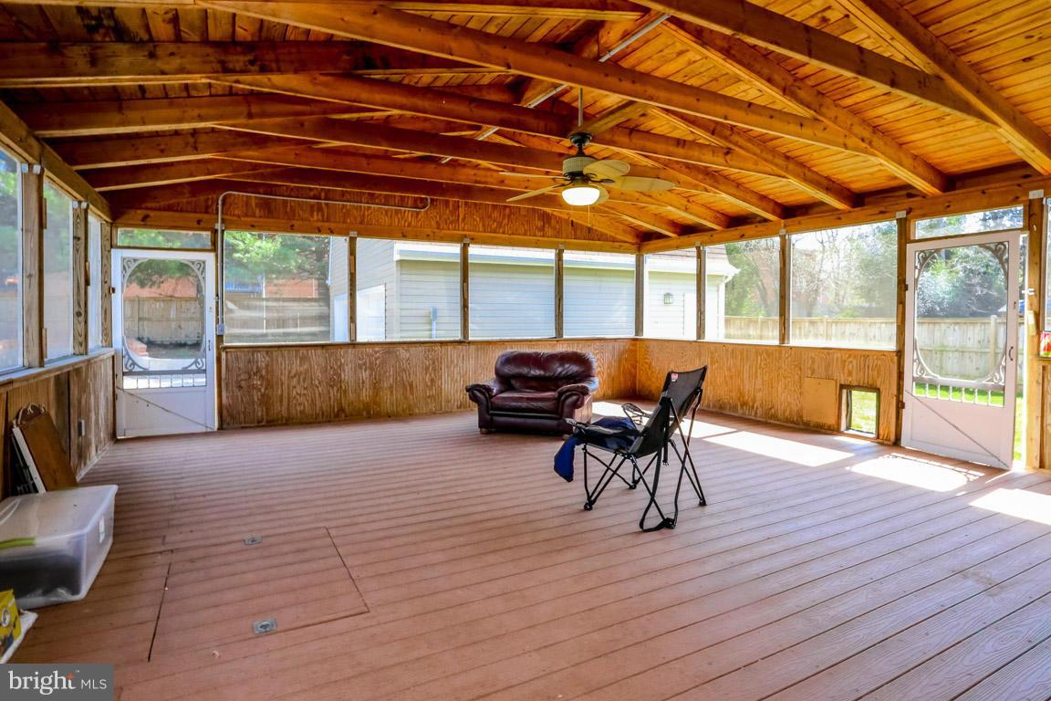 8739 Weems Road Manassas, VA 20110 - Photo 14 of 17 Large screen in porch