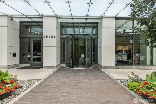 a view of a hallway with interior of the house