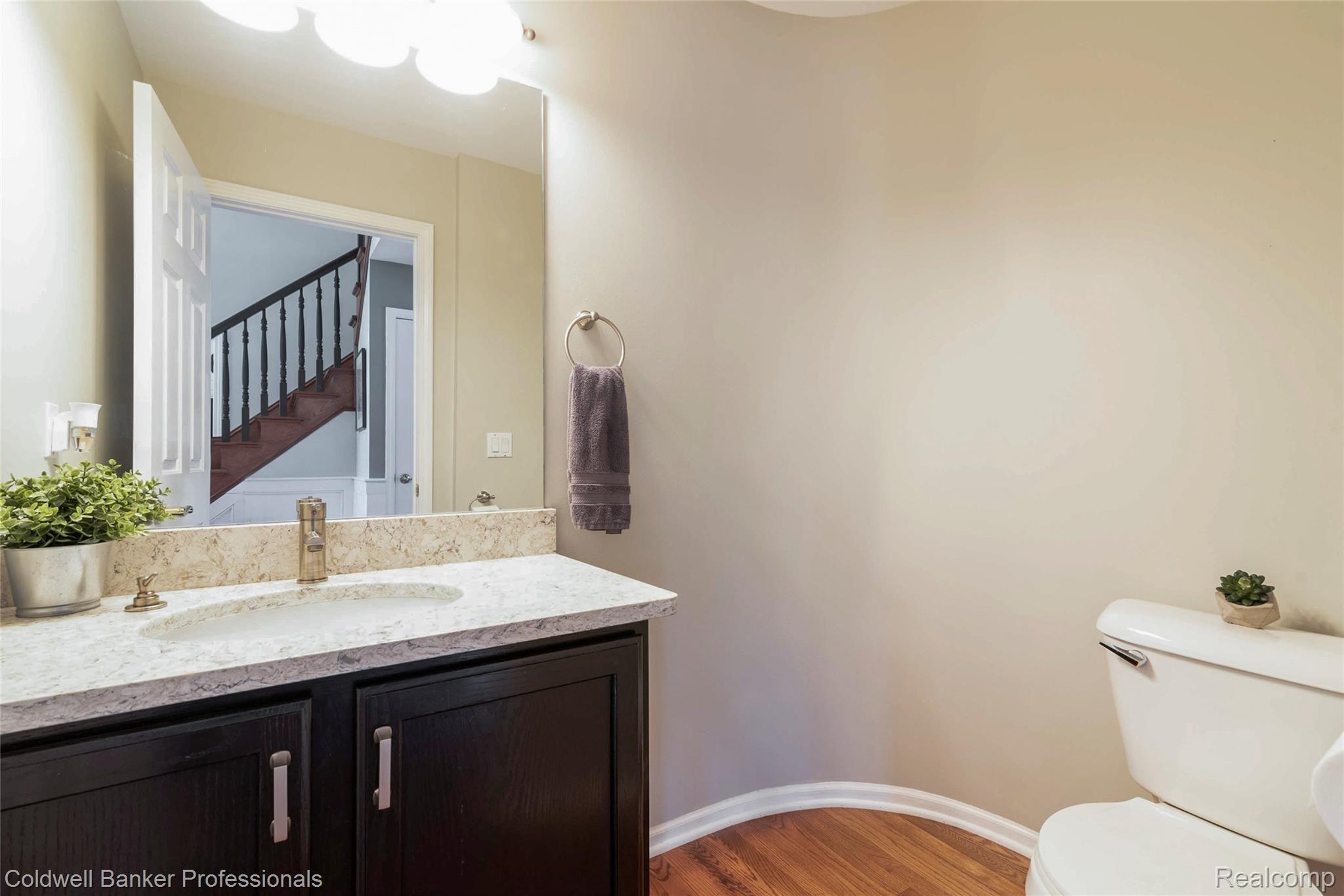 1040 Indianpipe Road Lake Orion, MI 48360 - Photo 14 of 41 Beautiful Remodeled Powder Room