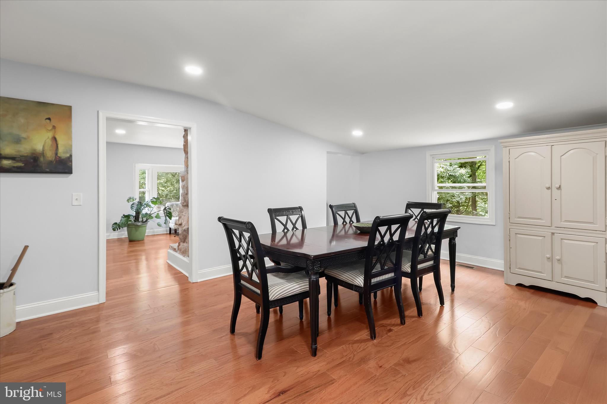 14213 Longnecker Road Reisterstown, MD 21136 - Photo 10 of 44 a view of a a dining room with furniture window and wooden floor