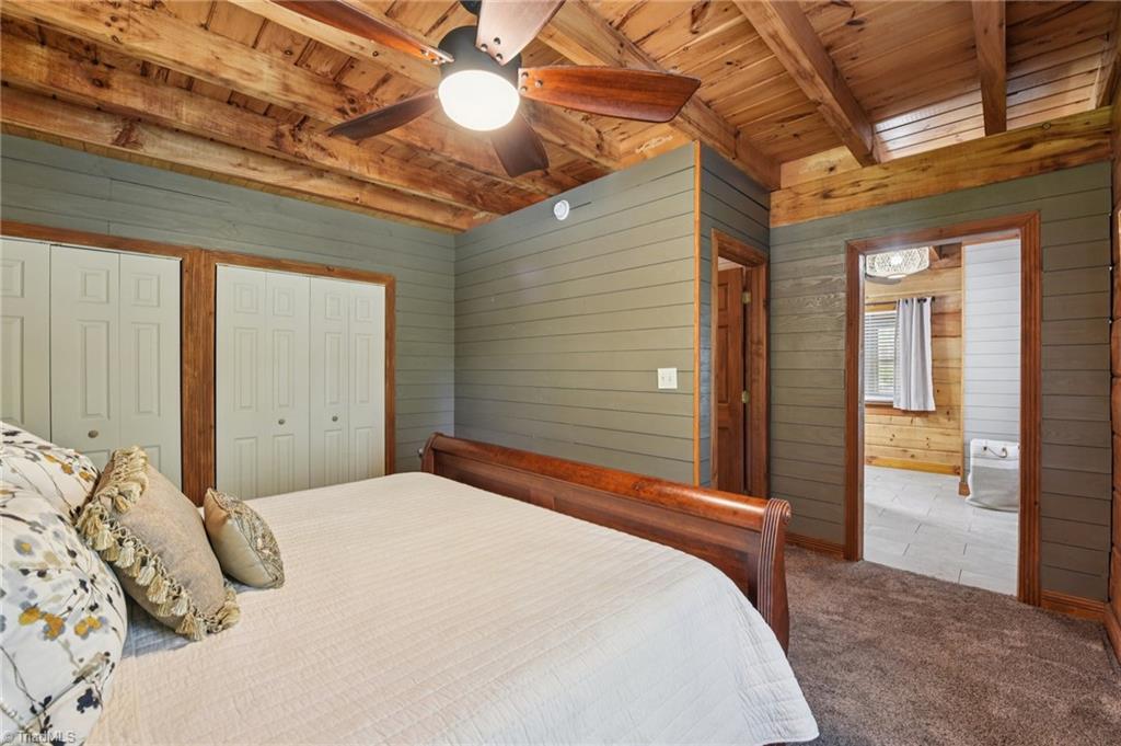6875 Pisgah Covered Bridge Road Asheboro, NC 27205 - Photo 18 of 41 View from primary bedroom into primary bathroom