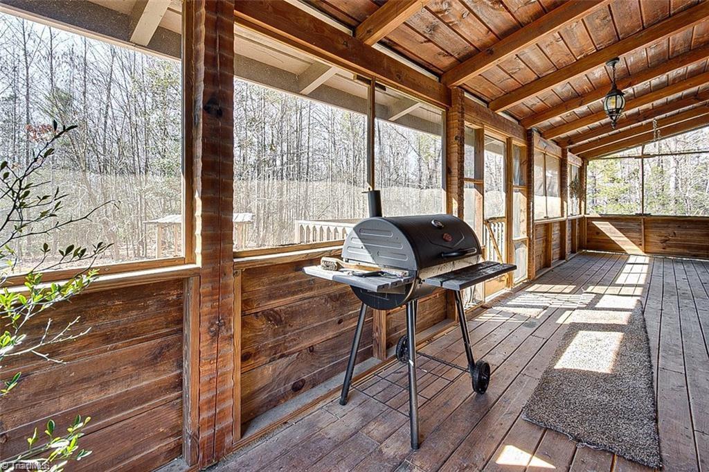 6875 Pisgah Covered Bridge Road Asheboro, NC 27205 - Photo 32 of 41 Back screened in porch