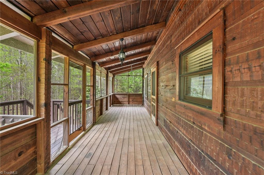 6875 Pisgah Covered Bridge Road Asheboro, NC 27205 - Photo 33 of 41 Back screened in porch