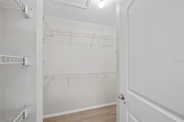 a view of walk in closet