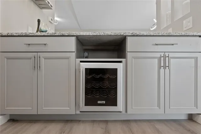 a close view of a fireplace