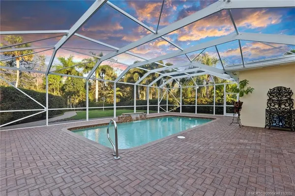 a view of a indoor swimming pool