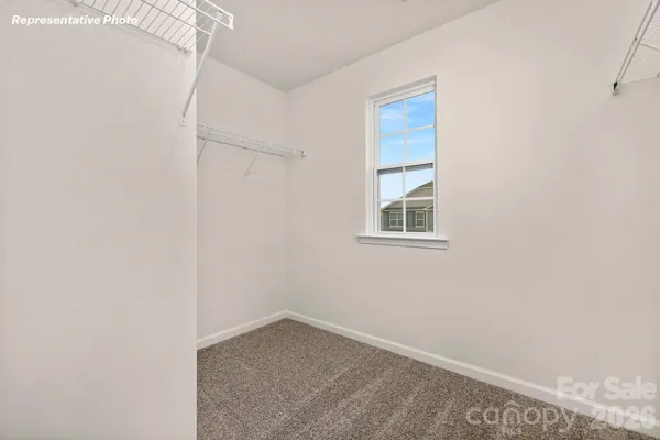a small space with a window