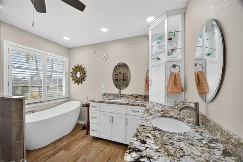 a very nice looking room with a large window