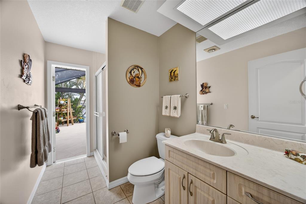 3612 Whippoorwill Boulevard Punta Gorda, FL 33950 - Photo 22 of 40 a bathroom with a sink toilet and shower