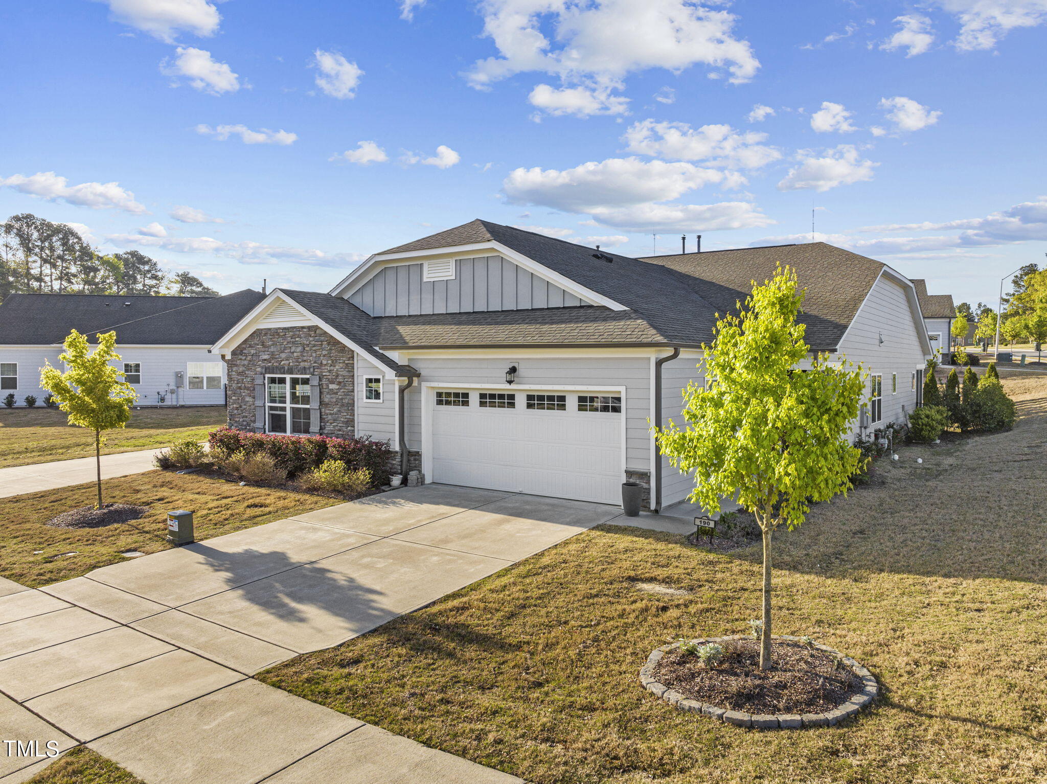 190 Azure Mist Drive Raleigh, NC 27610 - Photo 1 of 39 a front view of a house with yard