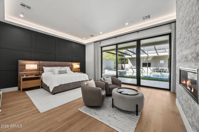 a view of a hallway with interior of the house