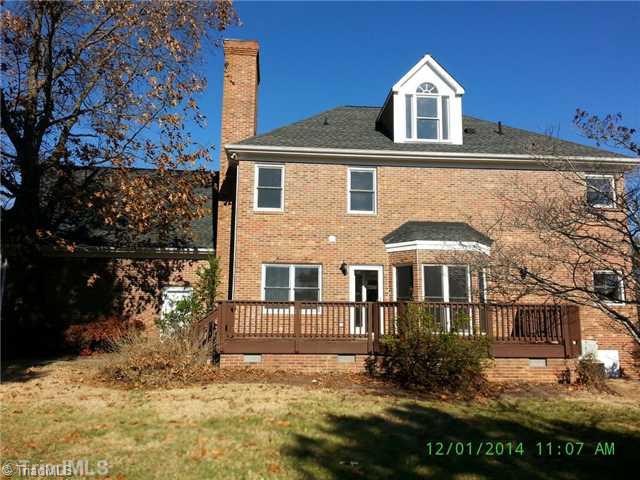 8205 Brittains Field Road Oak Ridge, NC 27310 - Photo 3 of 16 Exterior Back.