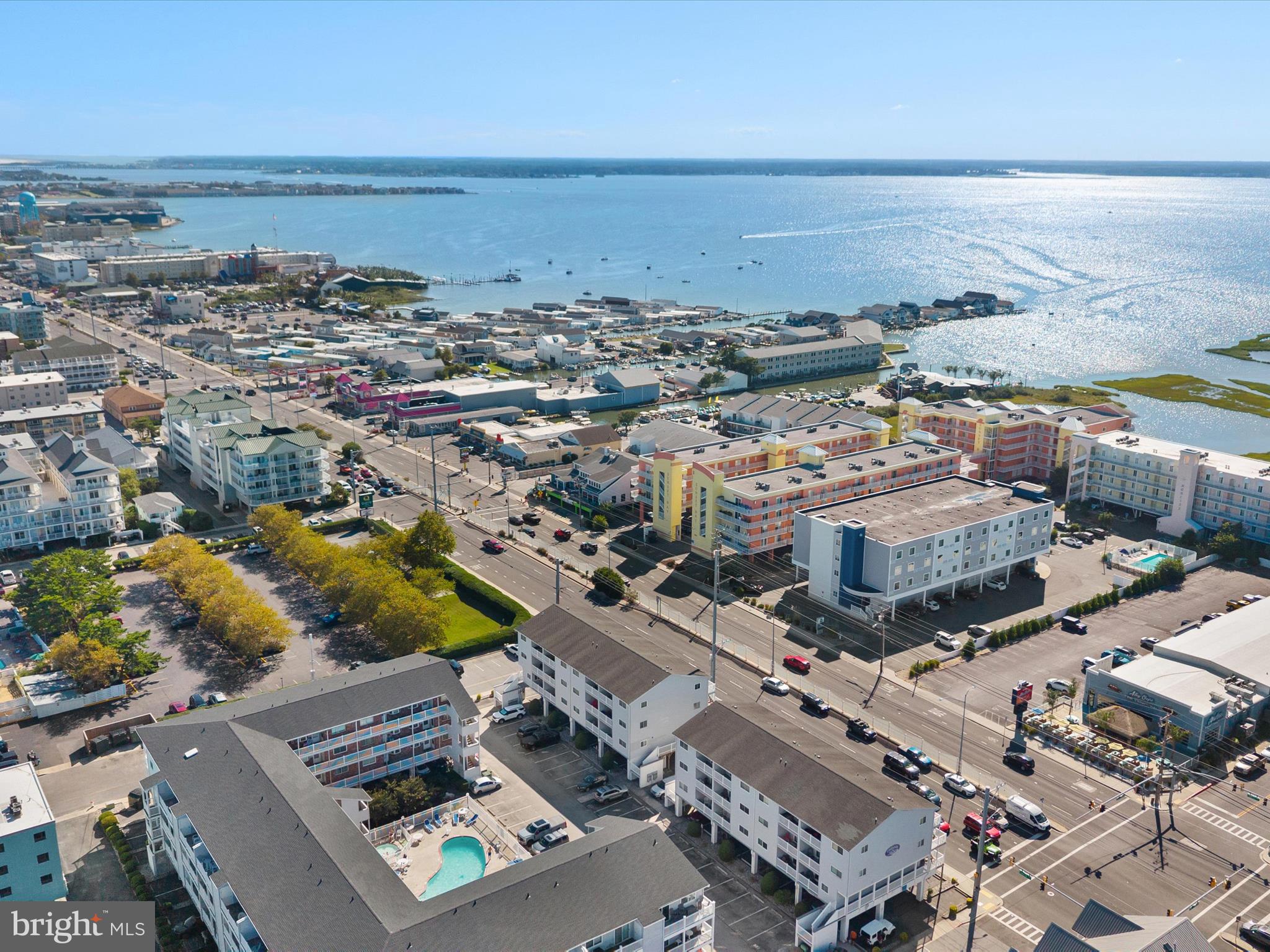 5500 Coastal Highway, Unit B23003 Ocean City, MD 21842 - Photo 26 of 26 an aerial view of a city and ocean view