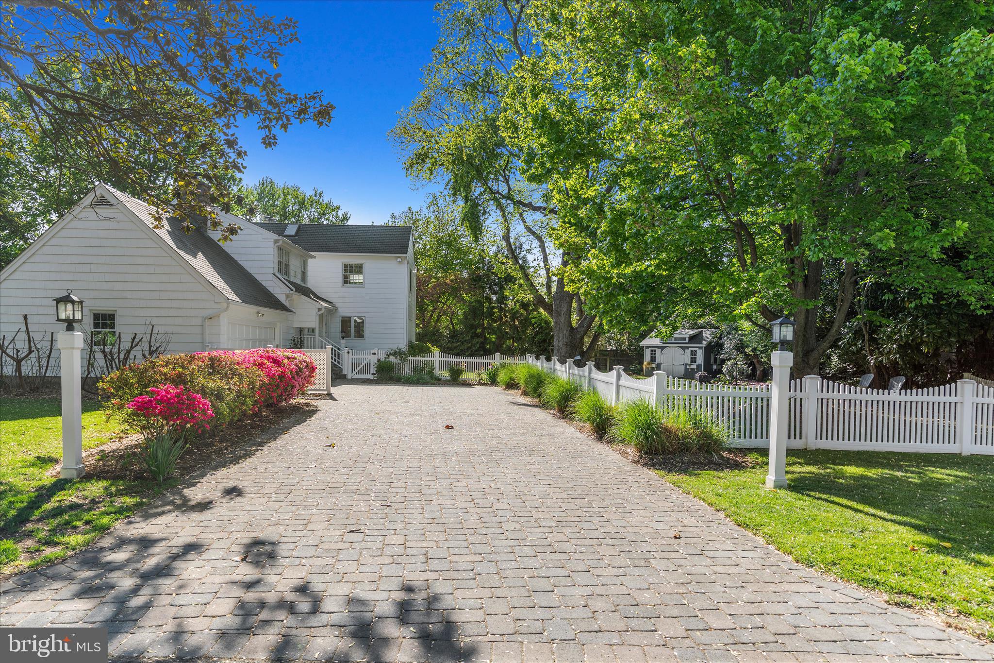 4 Chase Road Annapolis, MD 21409 - Photo 34 of 77 Paver driveway, ample parking, lined with Azaleas