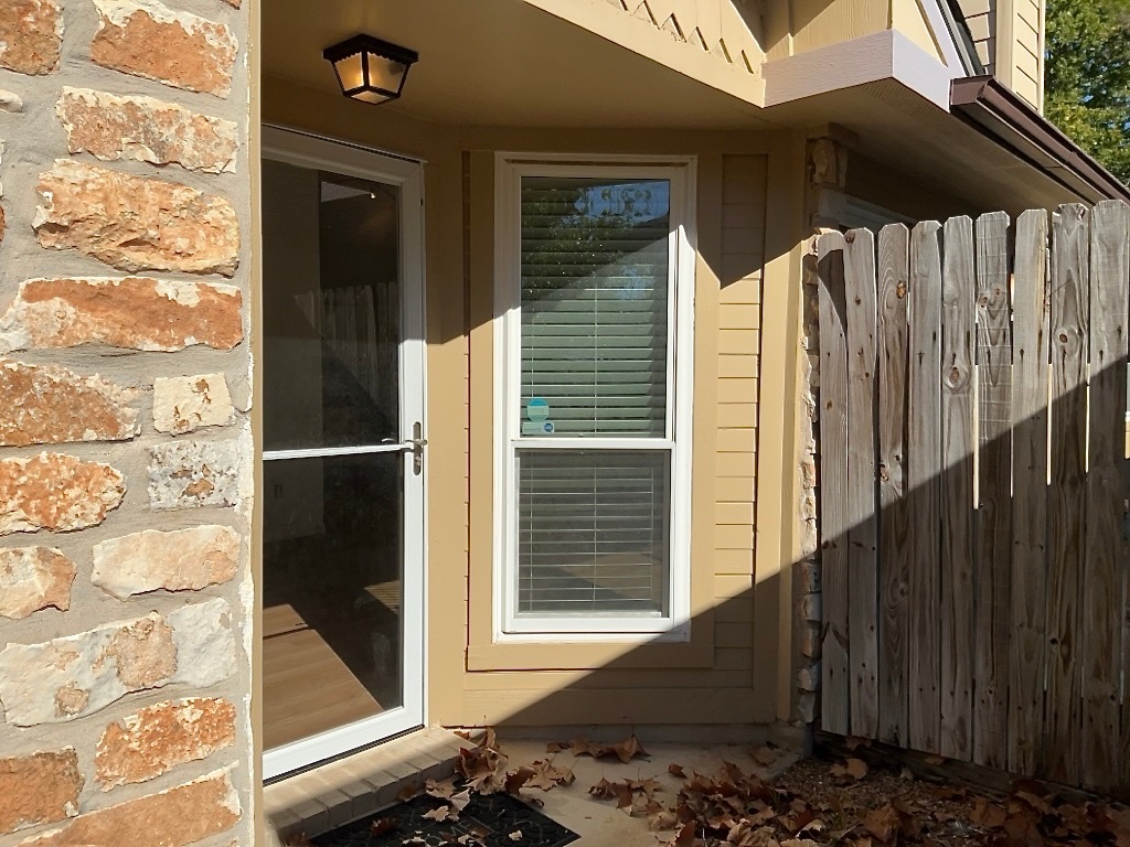 16912 Village Oak Loop Austin, TX 78717 - Photo 2 of 15 a view of a balcony with a potted plant