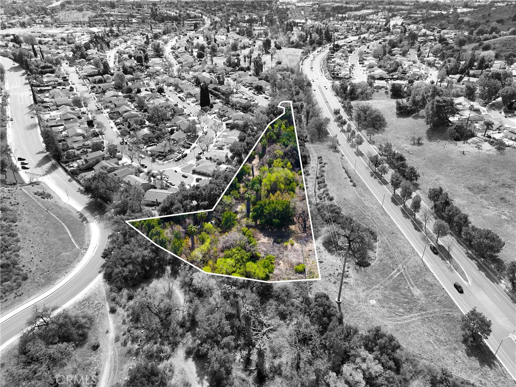 0 Reyes Adobe Road Agoura Hills, CA 91301 - Photo 2 of 3 an aerial view of a house with a yard