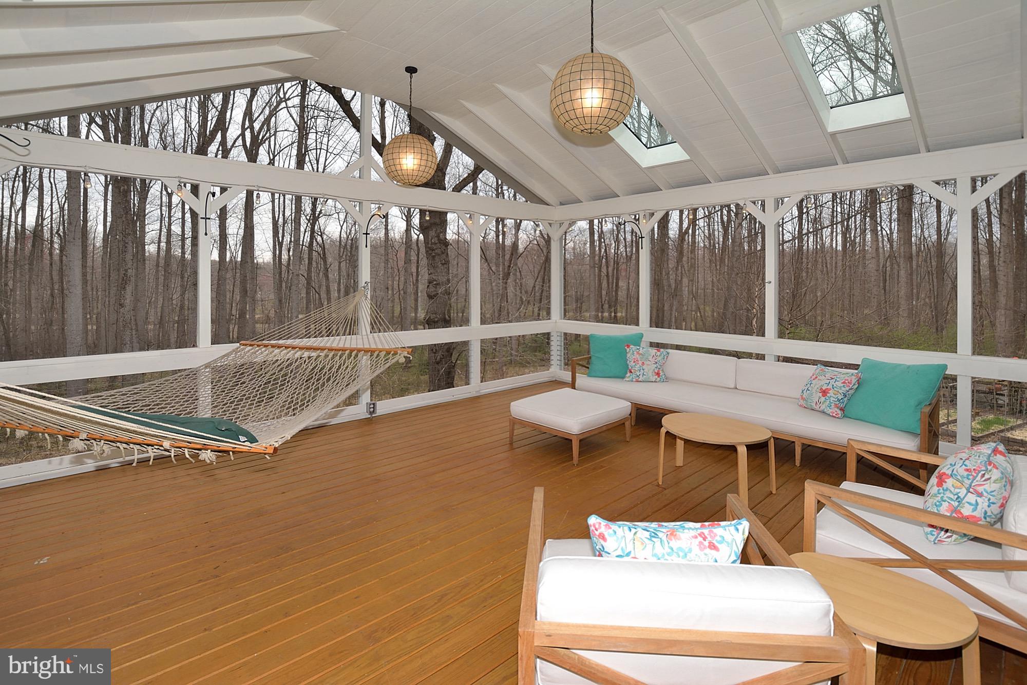 2000 Adams Hill Road Vienna, VA 22182 - Photo 13 of 45 Screened Porch