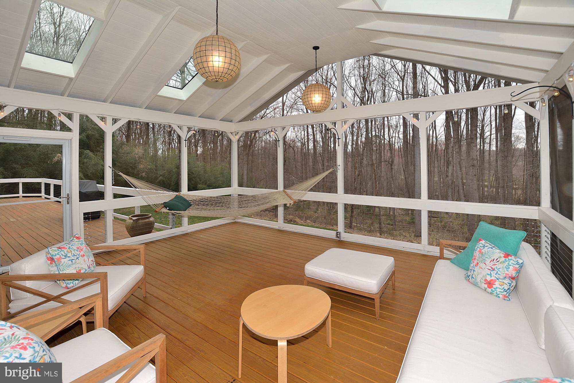 2000 Adams Hill Road Vienna, VA 22182 - Photo 10 of 45 Screened Porch