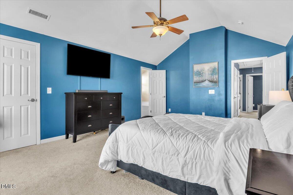 1649 Brown Owl Drive Raleigh, NC 27610 - Photo 24 of 59 Primary bedroom