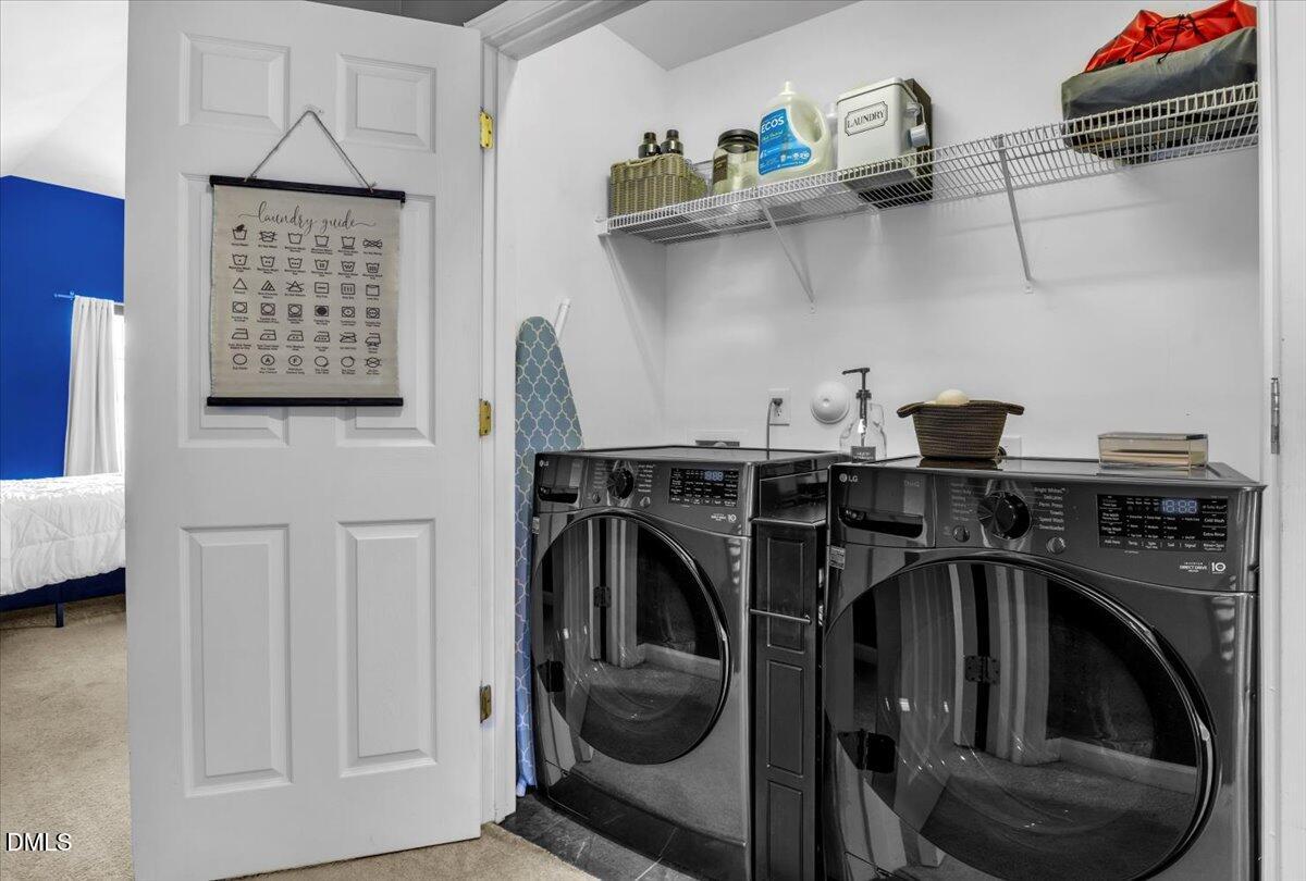 1649 Brown Owl Drive Raleigh, NC 27610 - Photo 39 of 59 Laundry Closet