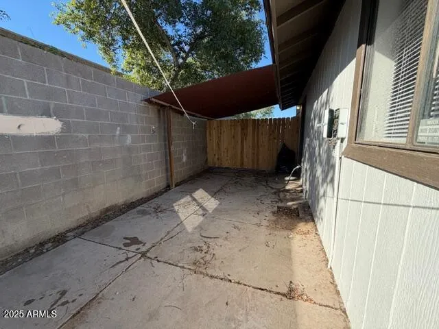 a view of small space