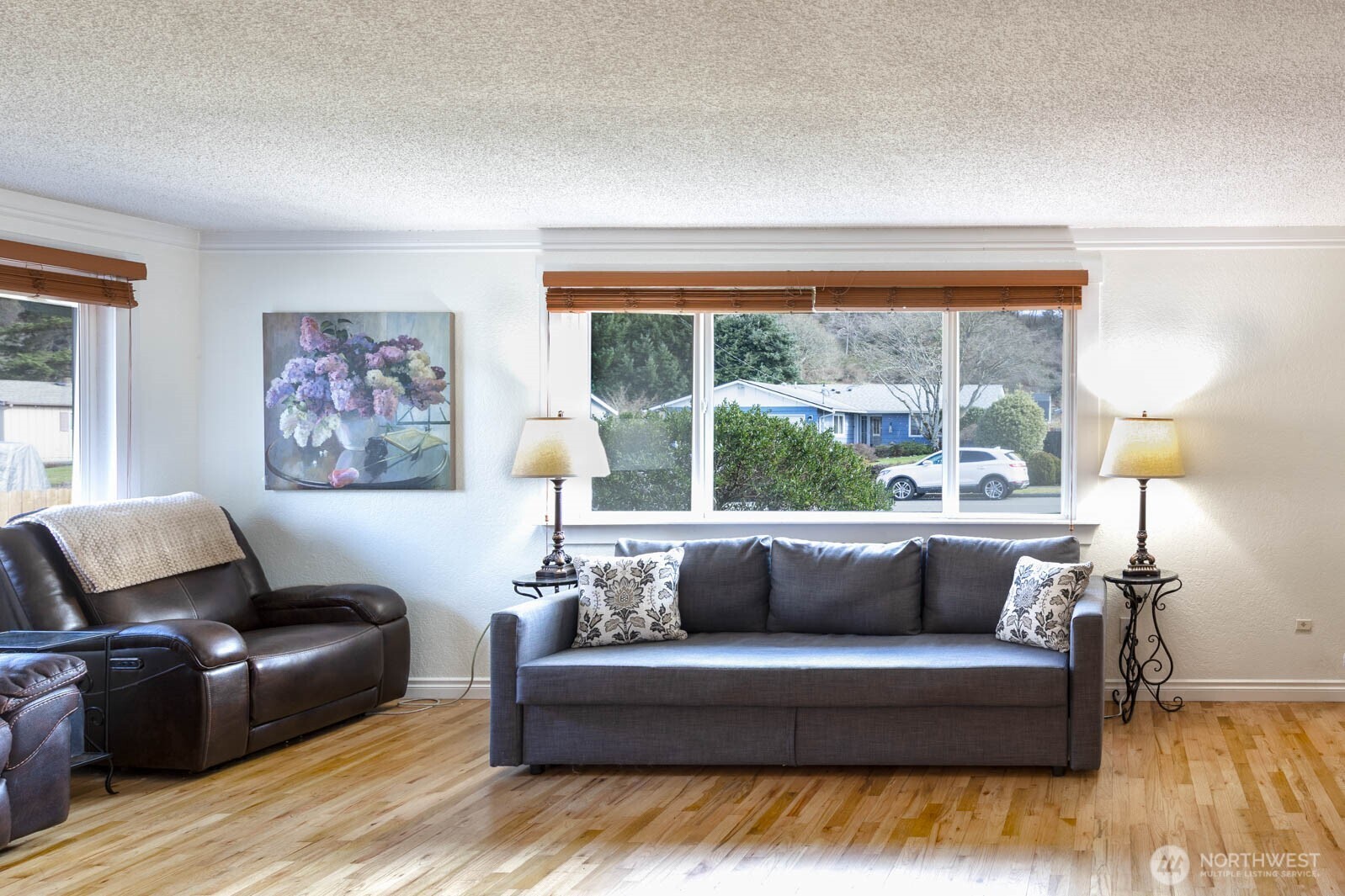 6028 South Prospect Street Tacoma, WA 98409 - Photo 5 of 32 a living room with furniture and a large window