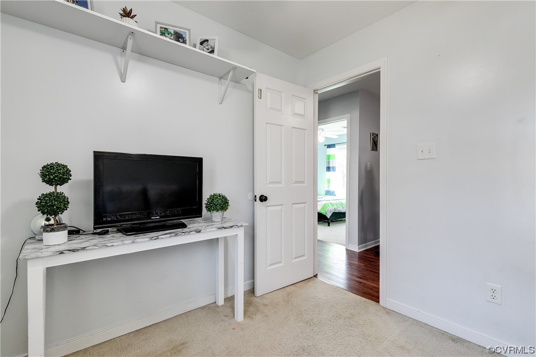 10811 Crofton Road Chester, VA 23831 - Photo 38 of 50 a view of an empty room with a flat screen tv