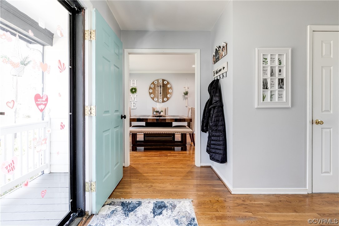 10811 Crofton Road Chester, VA 23831 - Photo 7 of 50 a view of a hallway with furniture and a window