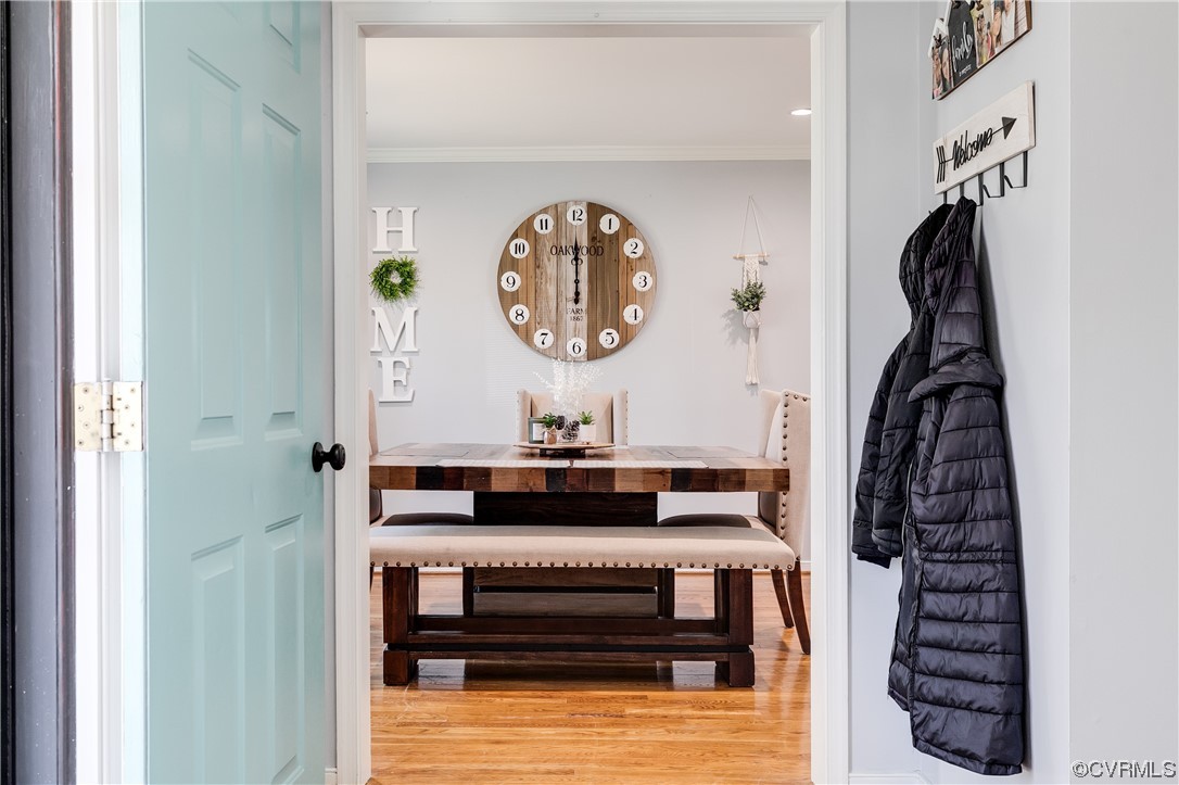 10811 Crofton Road Chester, VA 23831 - Photo 8 of 50 a view of a entryway with furniture and paintings on the wall