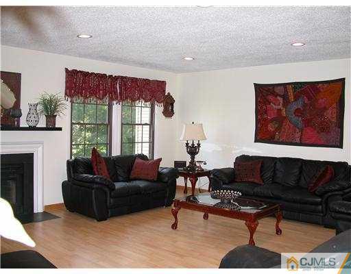 3903 Springbrook Drive Edison, NJ 08820 - Photo 3 of 11 a living room with furniture a fireplace and a large window