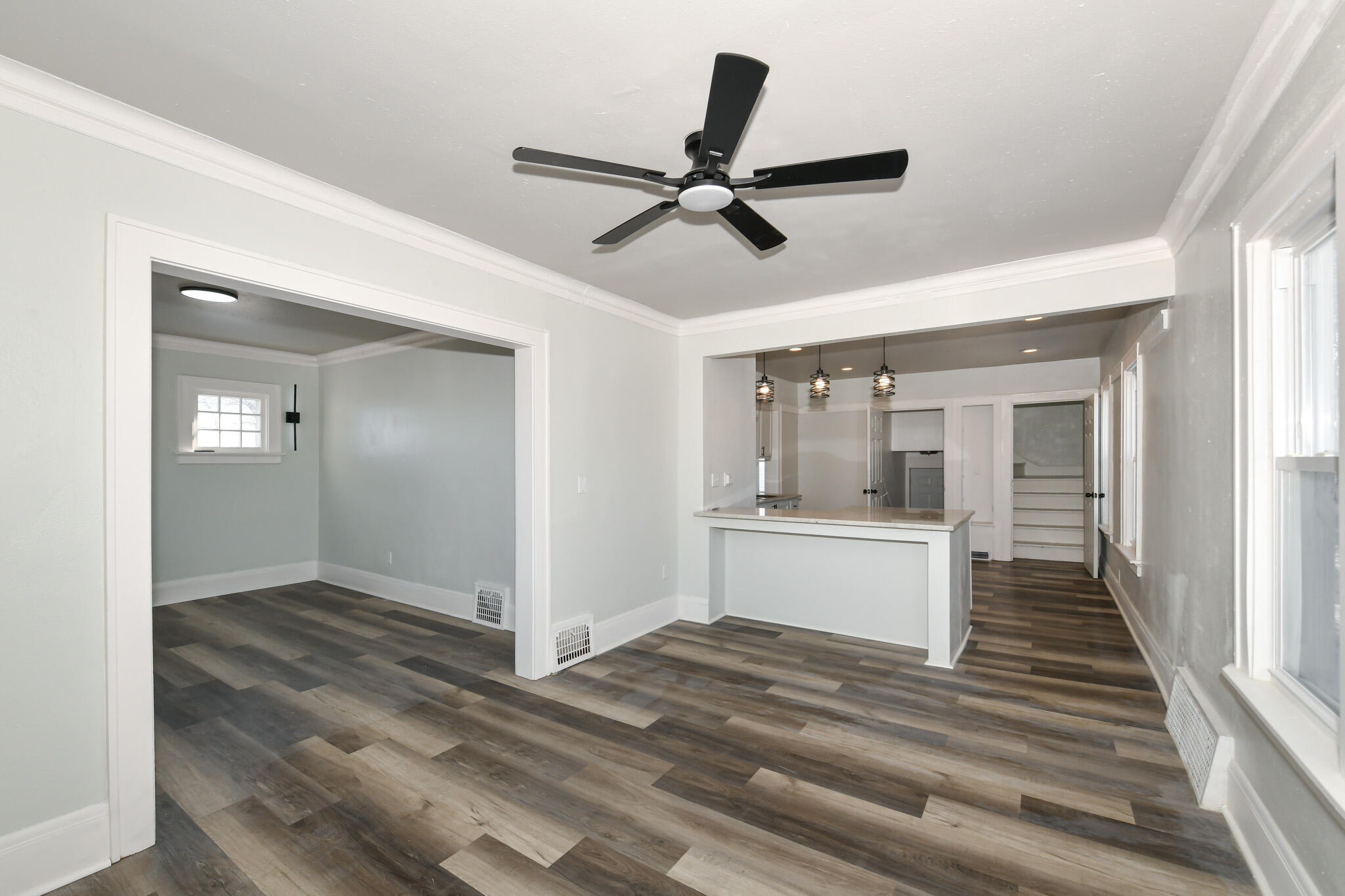 5327 West Wright Street Milwaukee, WI 53210 - Photo 7 of 36 Dining Open to Living Room & Kitchen