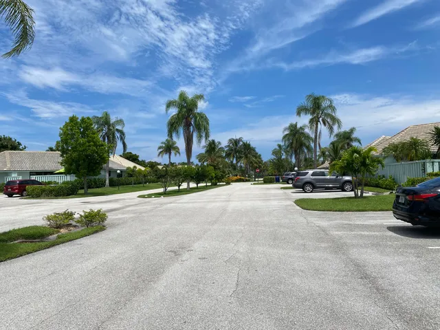 a view of a street with houses