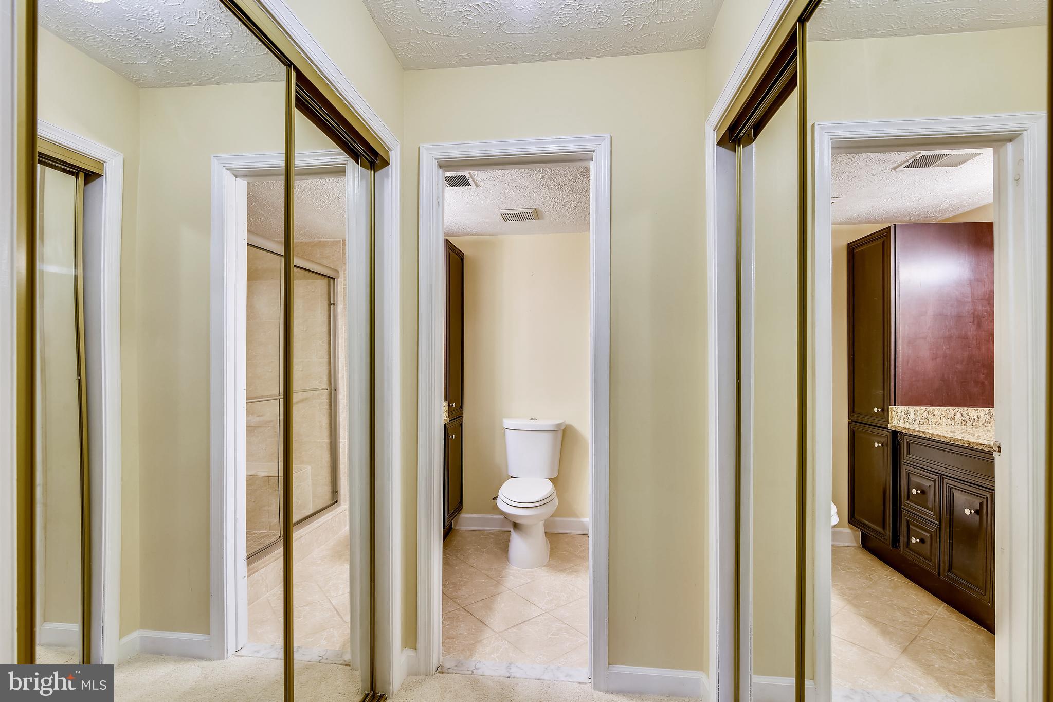 12002 Ridge Knoll Drive, Unit 7 Fairfax, VA 22033 - Photo 14 of 42 Two Large Closets in Master Bedroom.