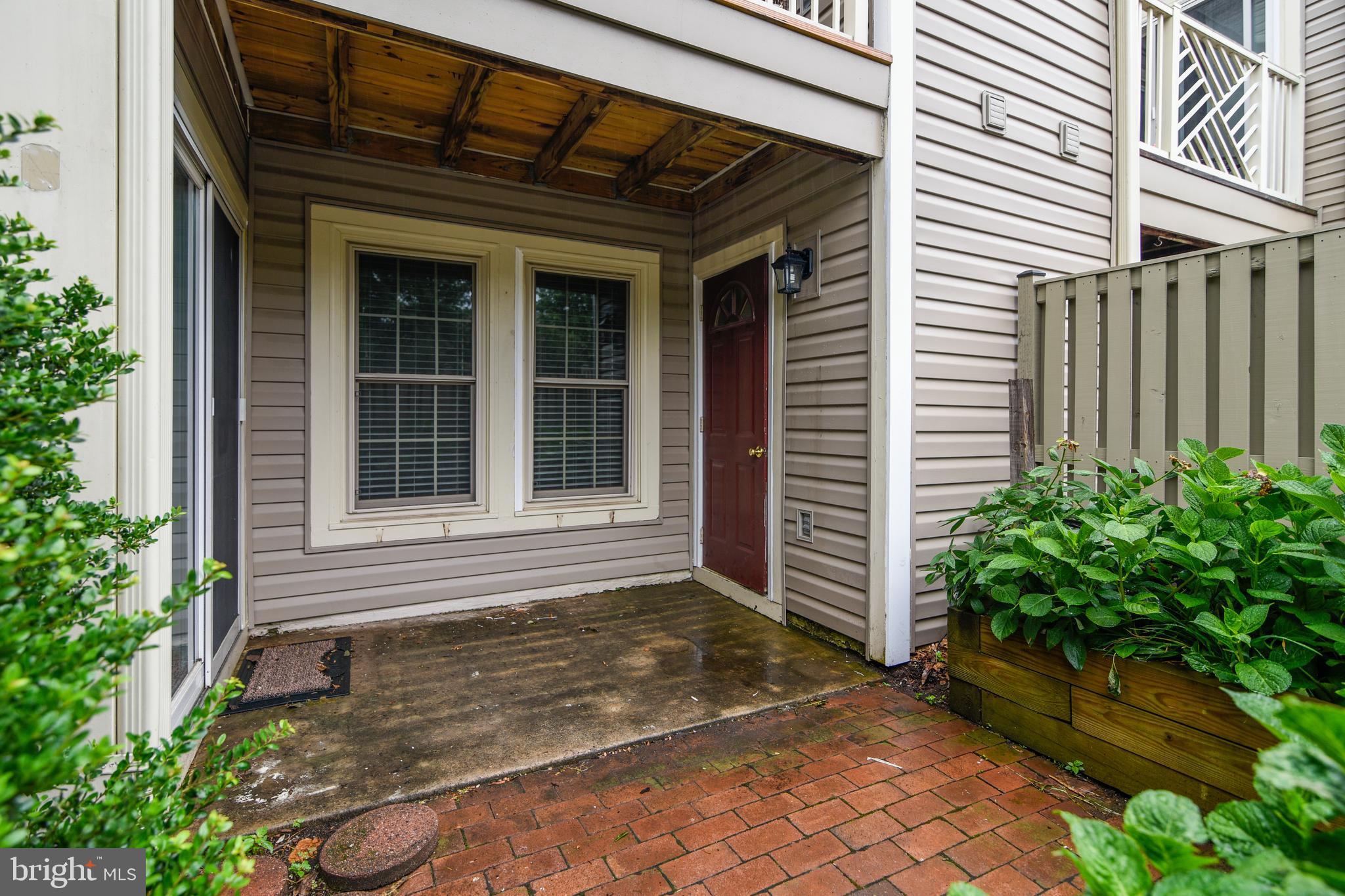 12002 Ridge Knoll Drive, Unit 7 Fairfax, VA 22033 - Photo 26 of 42 Patio w/locked storage closet