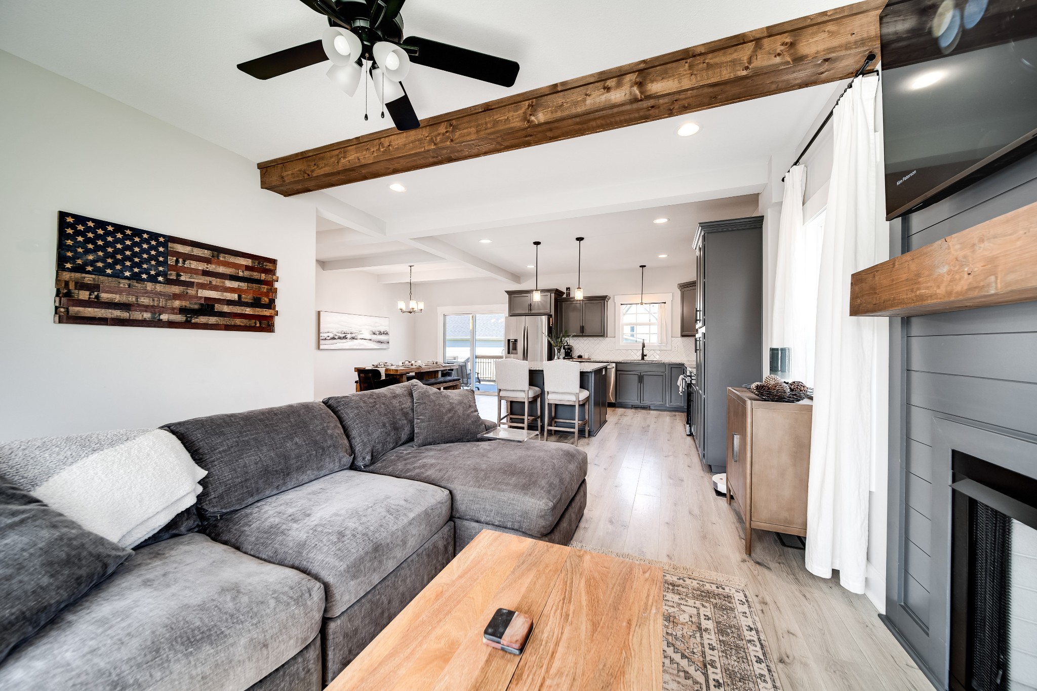 3052 Core Drive Clarksville, TN 37040 - Photo 18 of 53 a living room with furniture and a fireplace