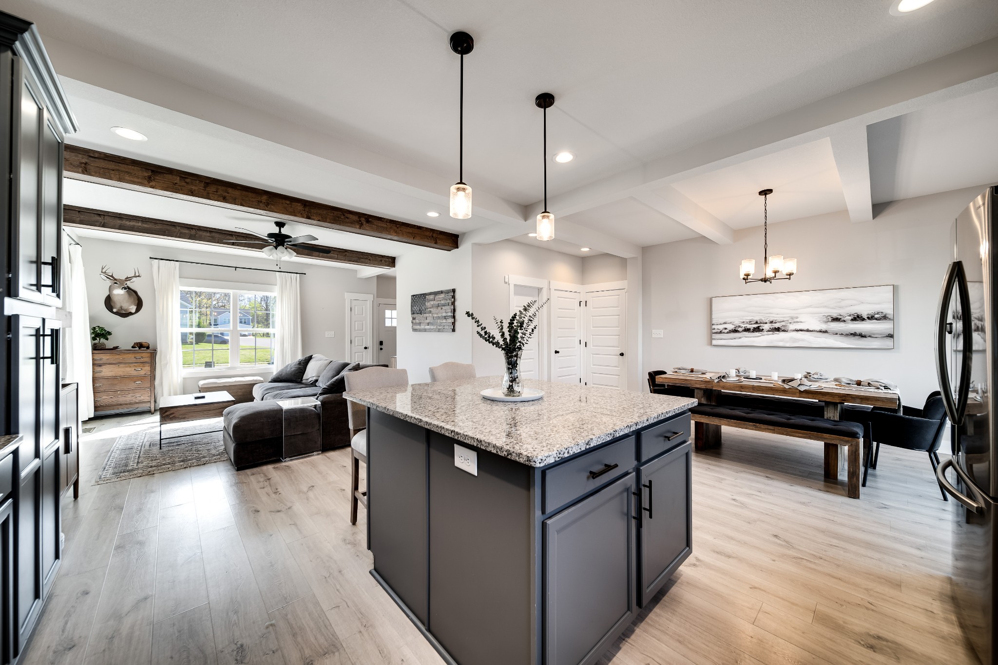 3052 Core Drive Clarksville, TN 37040 - Photo 8 of 53 a living room with stainless steel appliances granite countertop lots of counter top space