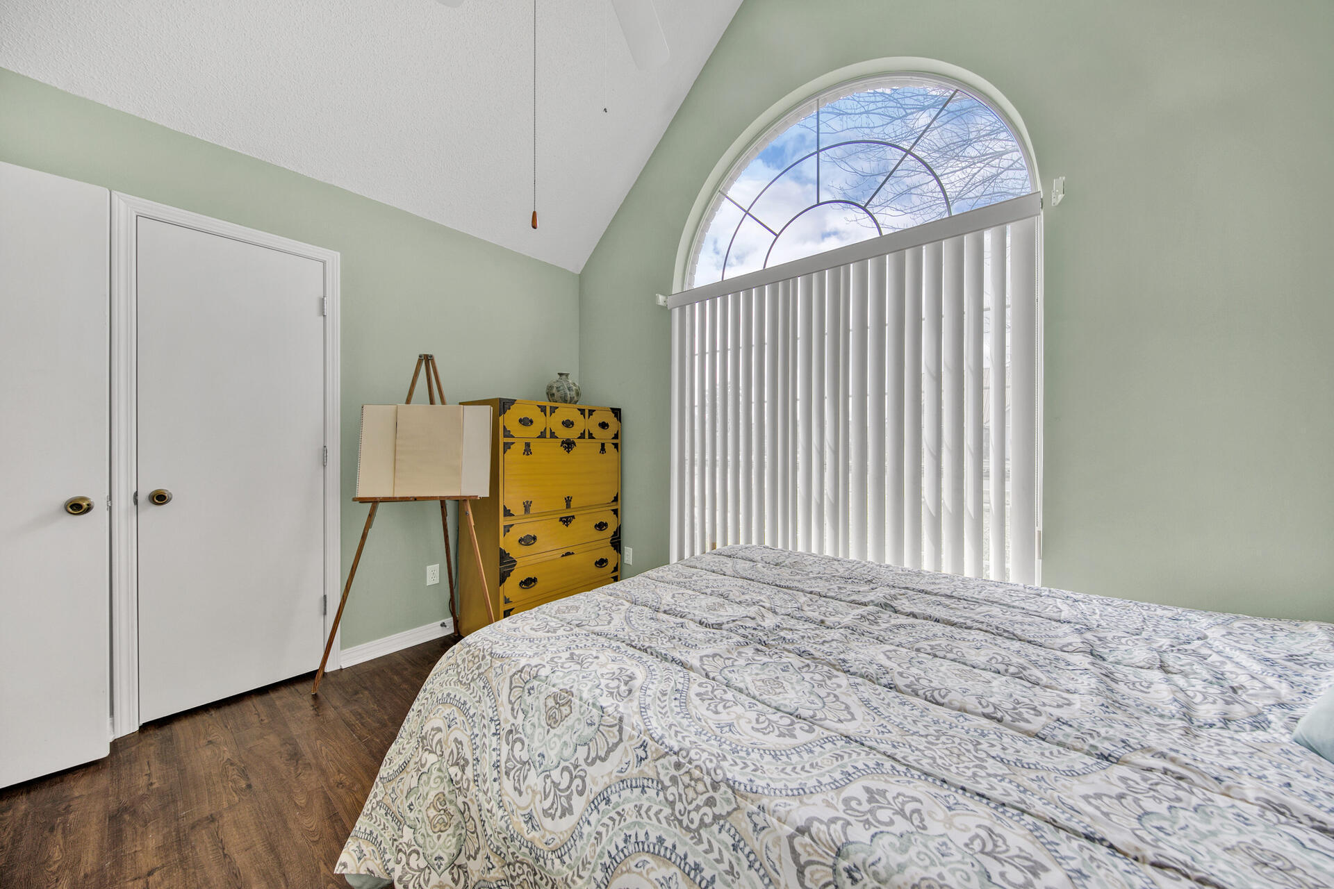 3789 Misty Way Destin, FL 32541 - Photo 19 of 29 a bedroom with a bed and a dresser in it