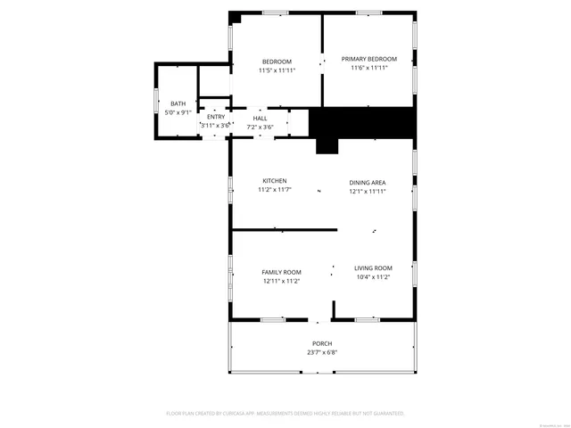 a picture of a floor plan