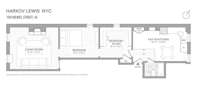 $780,000 | 100 Newel Street, Unit 4L | Greenpoint