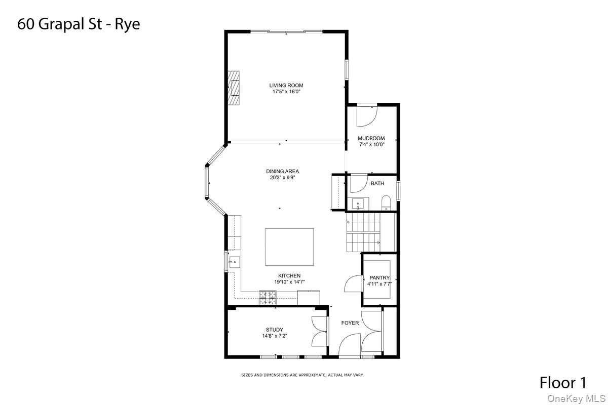 60 Grapal Street Rye, NY 10580 - Photo 29 of 36 a picture of floor plan