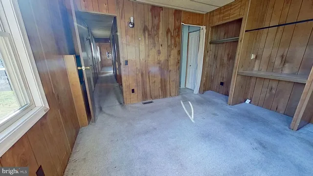 a view of a room with front door