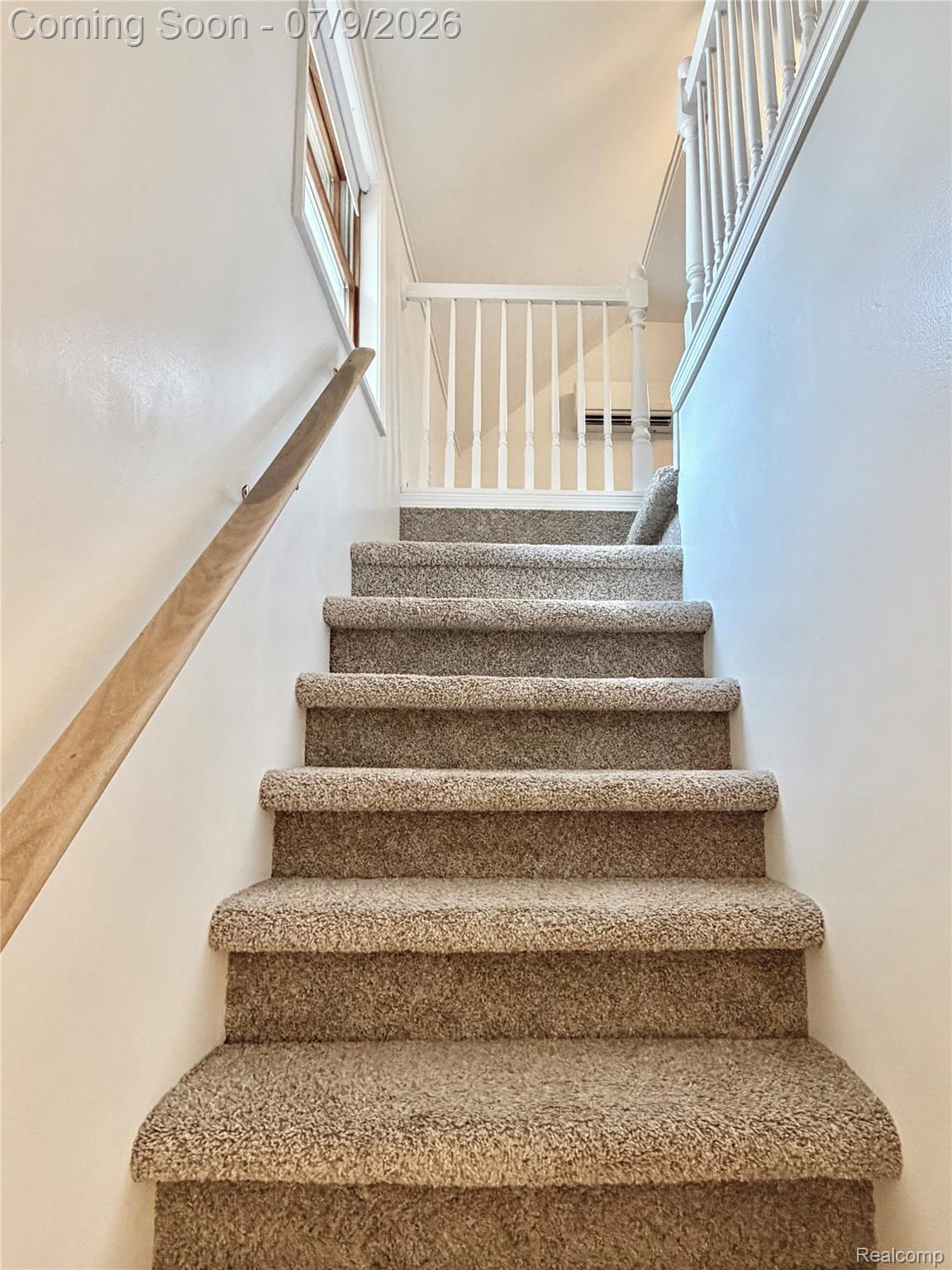 610 Quarter Street Rochester, MI 48307 - Photo 23 of 43 Stairs to 2nd bedroom and flex space