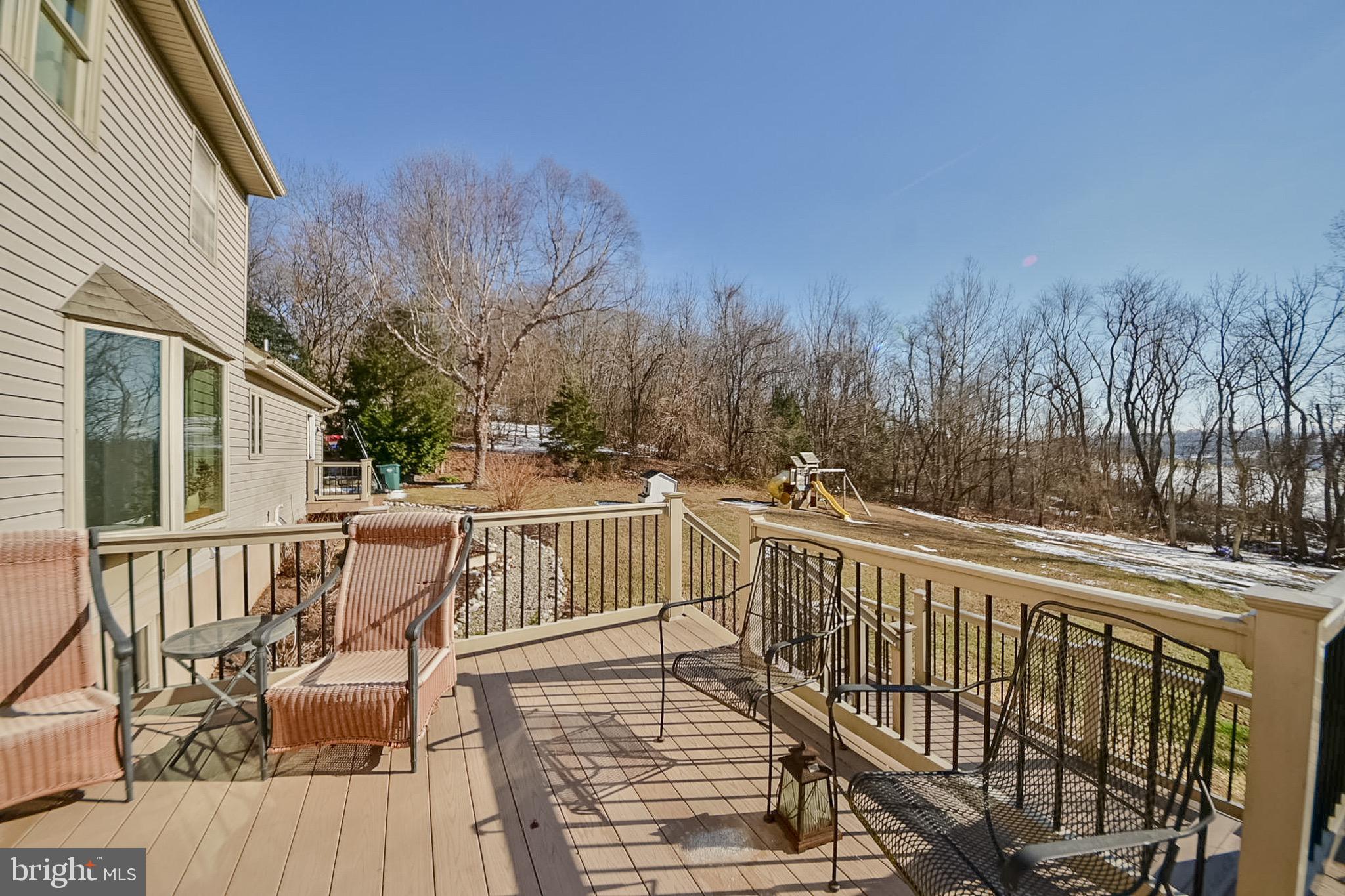 1553 White Oak Road Strasburg, PA 17579 - Photo 40 of 52 a view of balcony with wooden floor and fence
