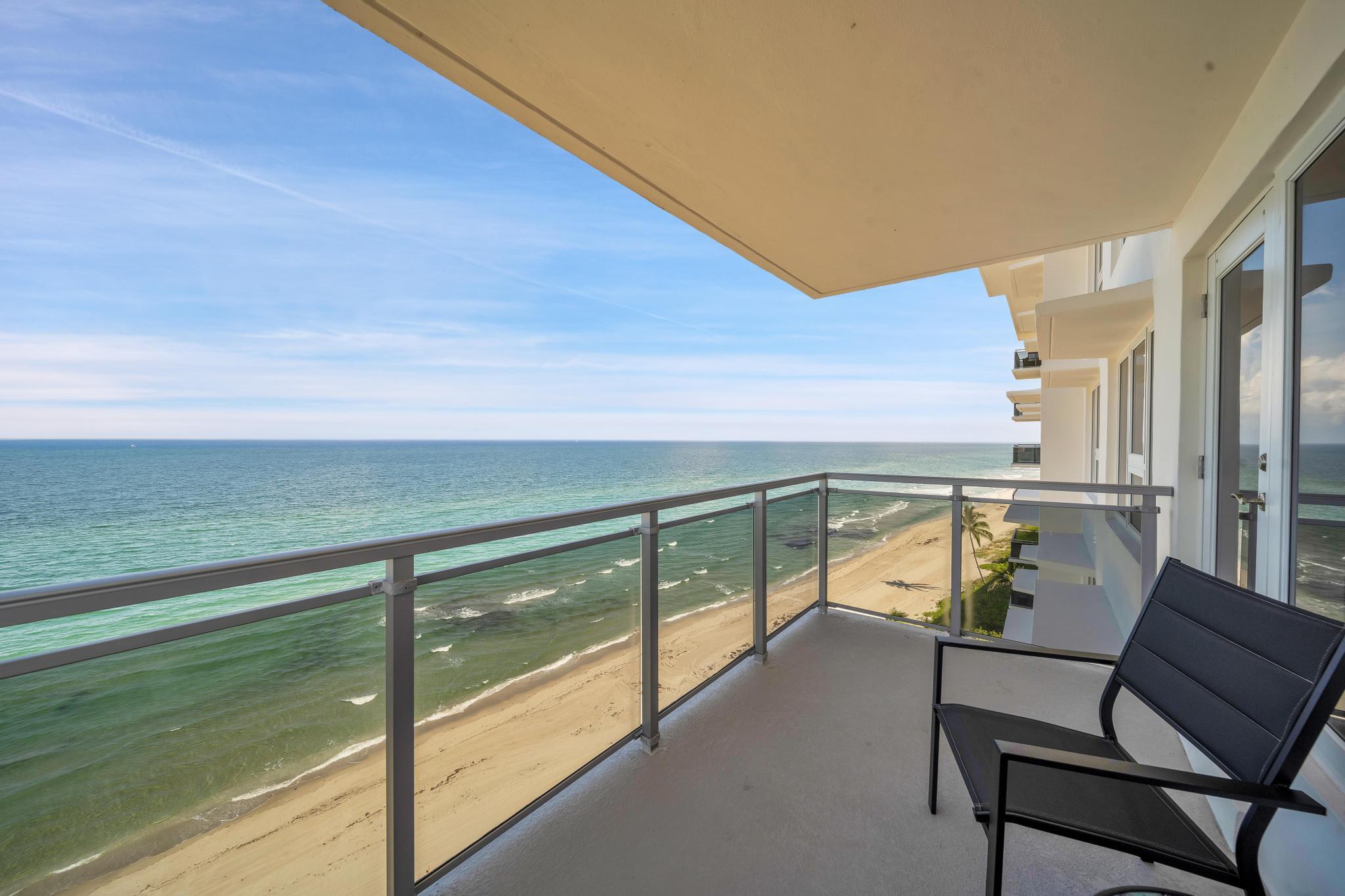 2066 North Ocean Boulevard, Unit 12NE Boca Raton, FL 33431 - Photo 19 of 53 a view of swimming pool with seating area