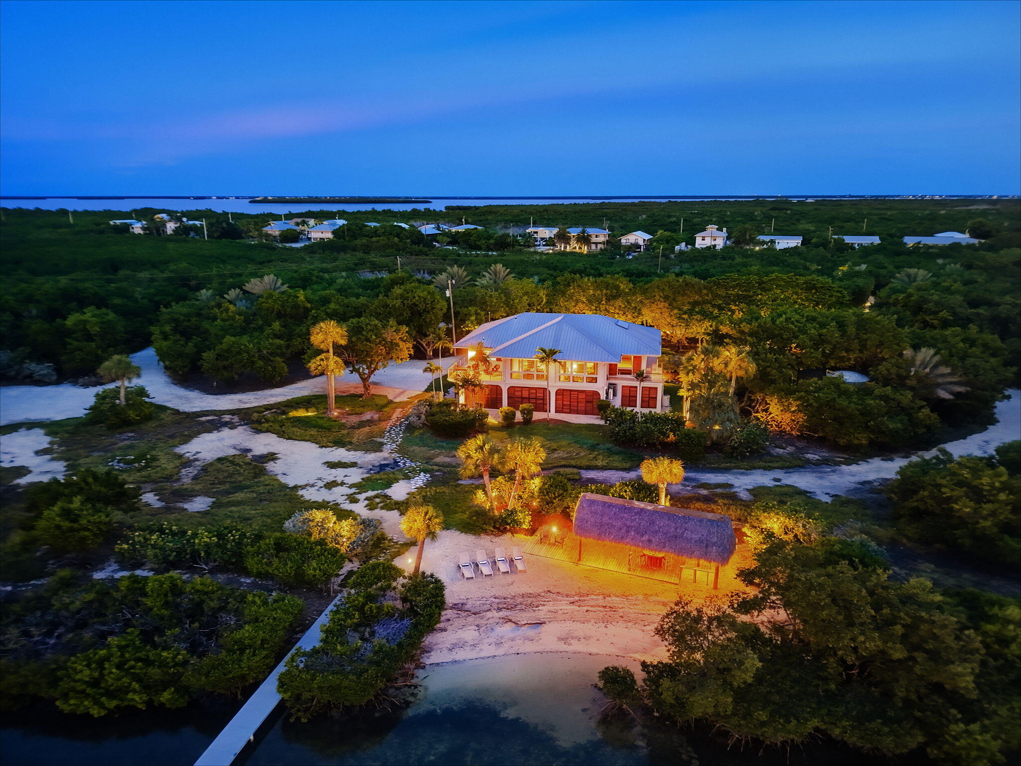 4100 Filer Cove Road Summerland Key, FL 33042 - Photo 78 of 85 Twilight