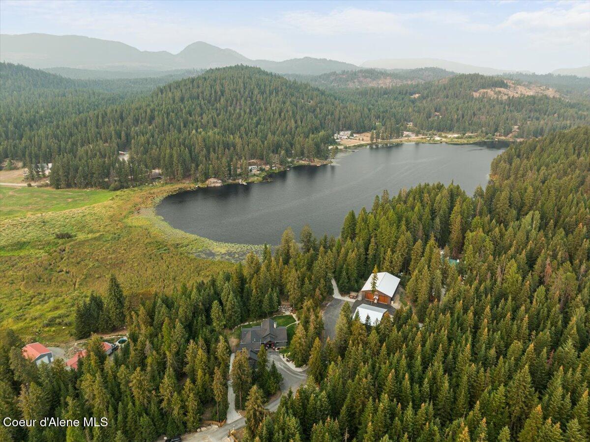 529 South Beaver Lake Road Athol, ID 83801 - Photo 4 of 85 Aerial front of home