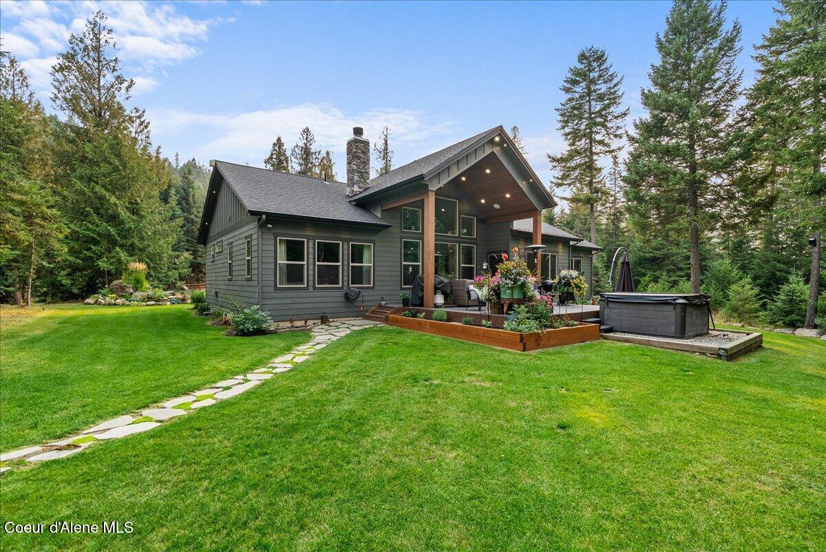 529 South Beaver Lake Road Athol, ID 83801 - Photo 71 of 85 Back of home