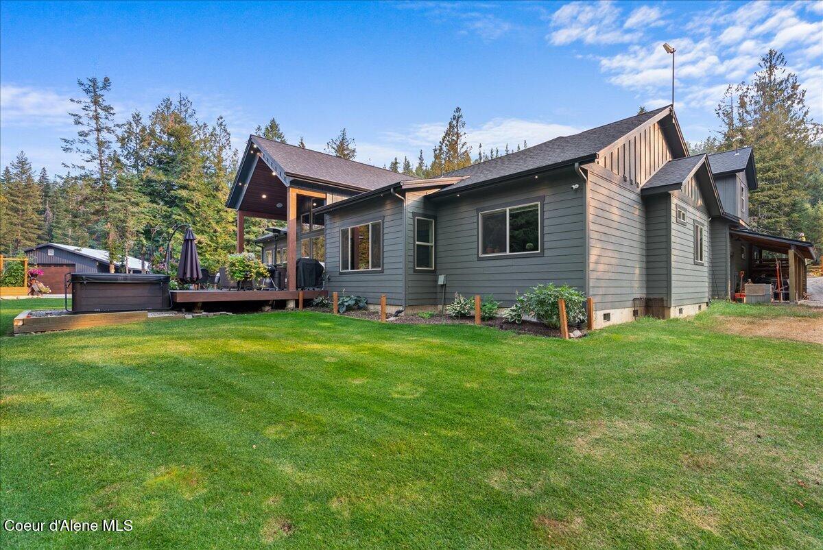 529 South Beaver Lake Road Athol, ID 83801 - Photo 72 of 85 Back of home